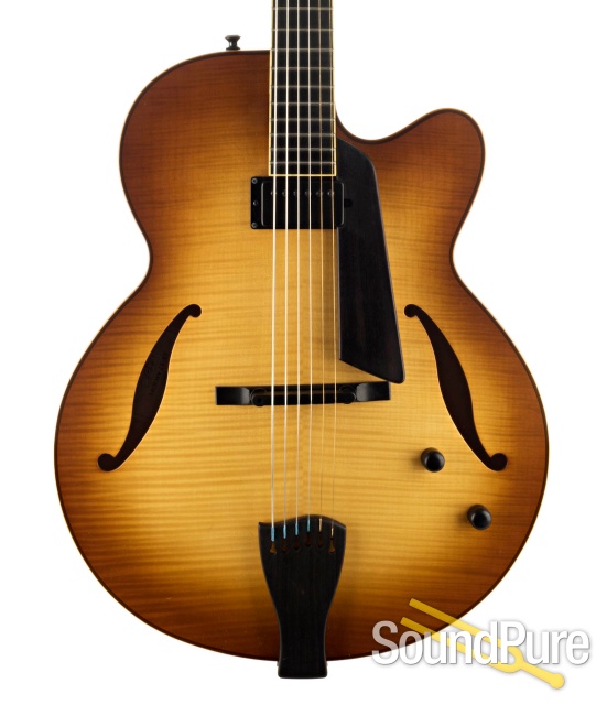 Sadowsky LS-17 Honey Burst Archtop Guitar #A928 - Used — image 1