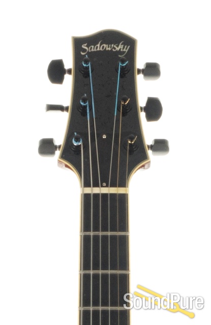 Sadowsky LS-17 Honey Burst Archtop Guitar #A928 - Used — image 5