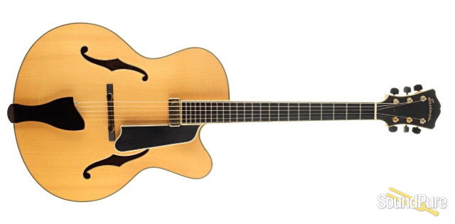 Eastman AR810CE-BD Blonde Archtop #3480 - Used — image 8
