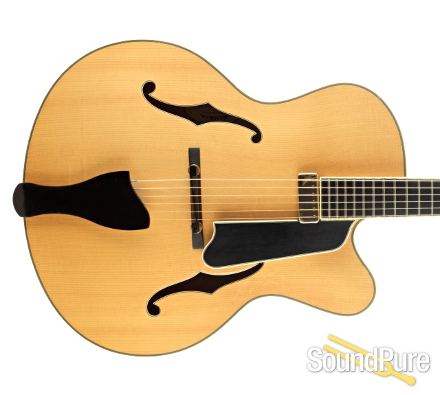 Eastman AR810CE-BD Blonde Archtop #3480 - Used — image 9