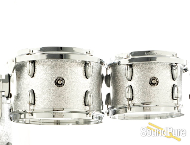 Gretsch 5pc Brooklyn Series Drum Set-Silver Sparkle — image 2