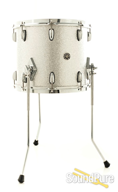 Gretsch 5pc Brooklyn Series Drum Set-Silver Sparkle — image 9