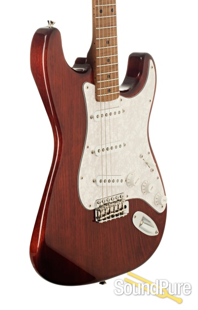 Mario Guitars S-Style Trans Wine Red #1218392  - Used — image 3