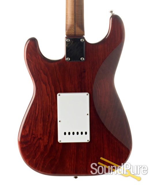 Mario Guitars S-Style Trans Wine Red #1218392  - Used — image 7