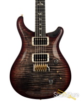PRS Custom 24 10-Top Charcoal Cherry Burst #254734 - Used