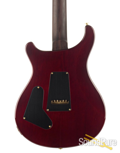 PRS Custom 24 10-Top Charcoal Cherry Burst #254734 - Used — image 6