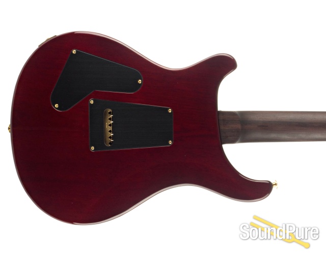 PRS Custom 24 10-Top Charcoal Cherry Burst #254734 - Used — image 7