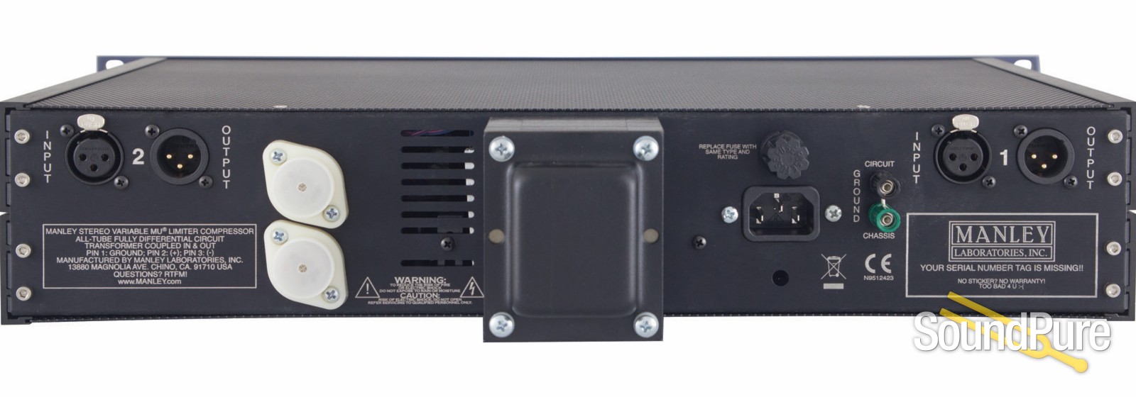 Manley Stereo Variable Mu® Limiter Compressor (T-Bar Mod)