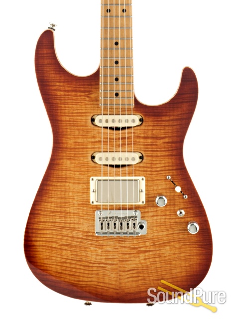 Anderson Drop Top Natural Orange Burst #01-18-17N - Used — image 1