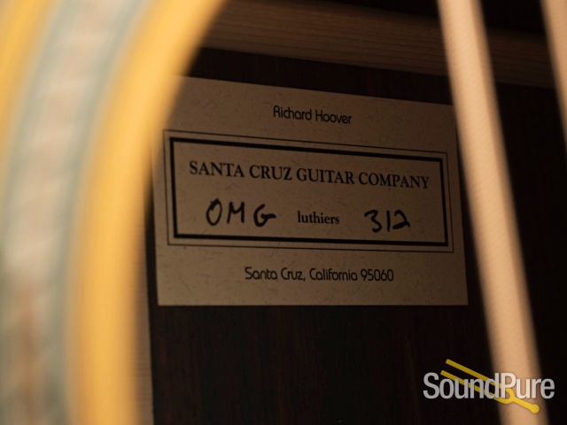 Santa Cruz OM Grand Adirondack/IRW Acoustic Guitar #312 — image 2