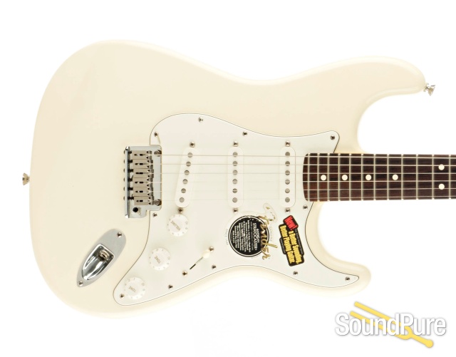 Fender American Stratocaster Olympic White #Z6110150 - Used — image 7