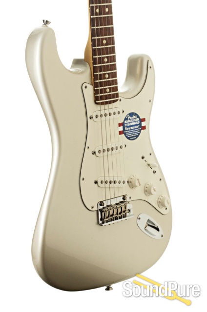 Fender American Std Strat Blizzard Pearl #US11124755 - Used — image 2