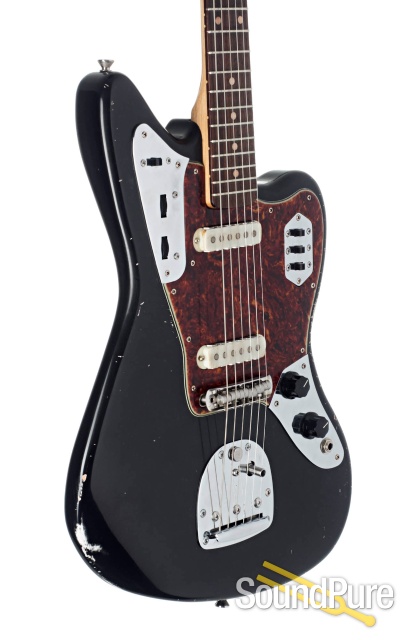 Mario Guitars Jag-Style Black Medium Relic #319412 — image 4