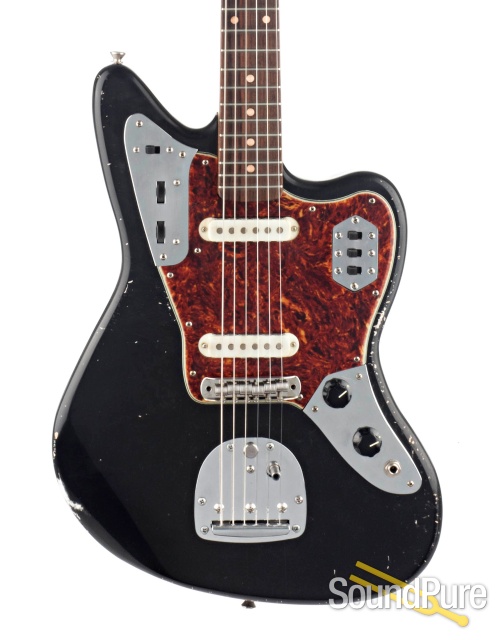 Mario Guitars Jag-Style Black Medium Relic #319412 — image 1