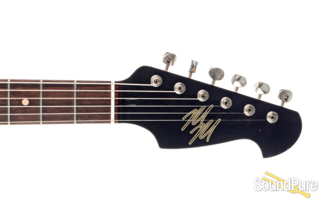 Mario Guitars Jag-Style Black Medium Relic #319412 — image 6