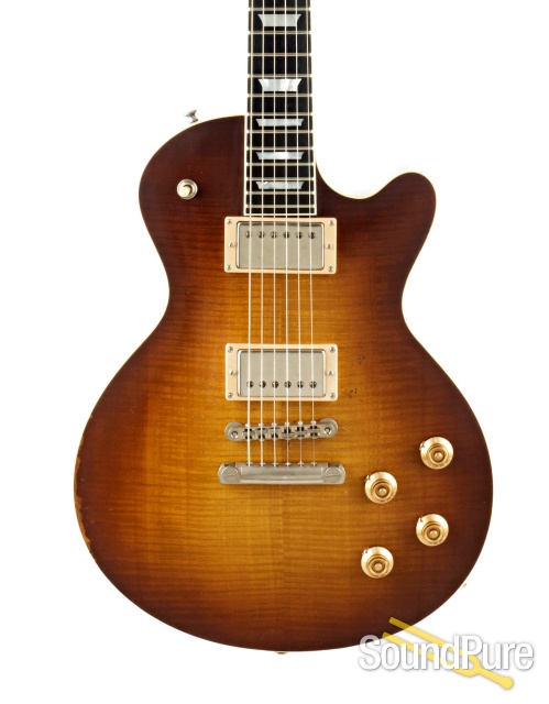 Eastman SB59/V-GB Antique Gold Burst Guitar #12751698 — image 1