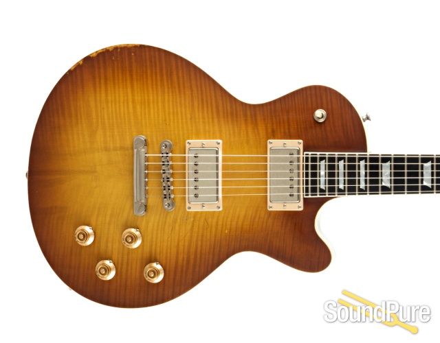 Eastman SB59/V-GB Antique Gold Burst Guitar #12751656 — image 10