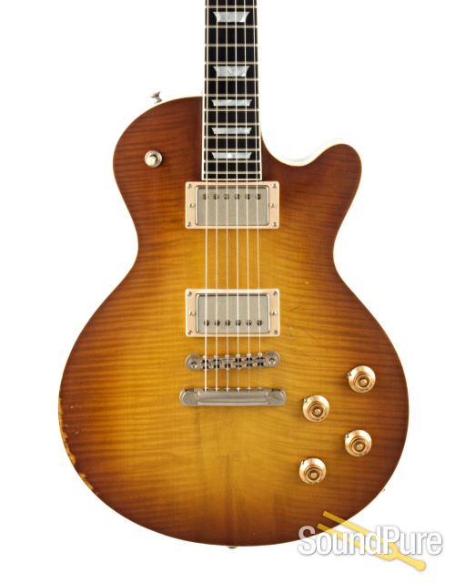 Eastman SB59/V-GB Antique Gold Burst Guitar #12751656 — image 1