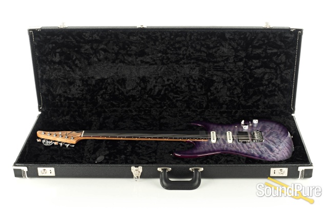 Anderson Drop Top Abalone to Trans Purple Burst #02-27-19A — image 8
