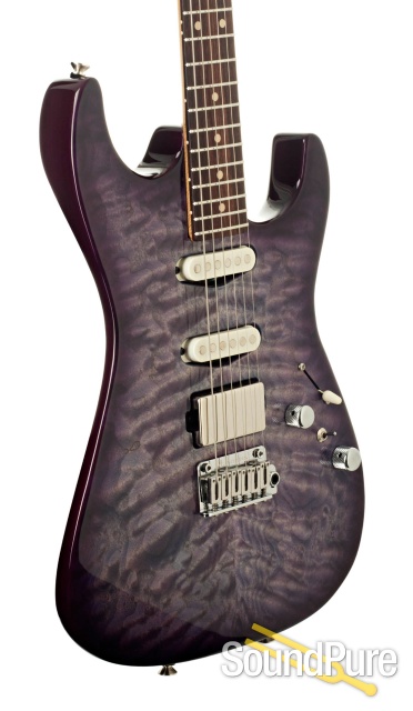 Anderson Drop Top Abalone to Trans Purple Burst #02-27-19A — image 9