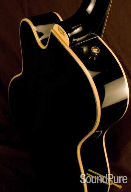 Kay Vintage Reissue Pro Bass Black Electric Bass — image 2