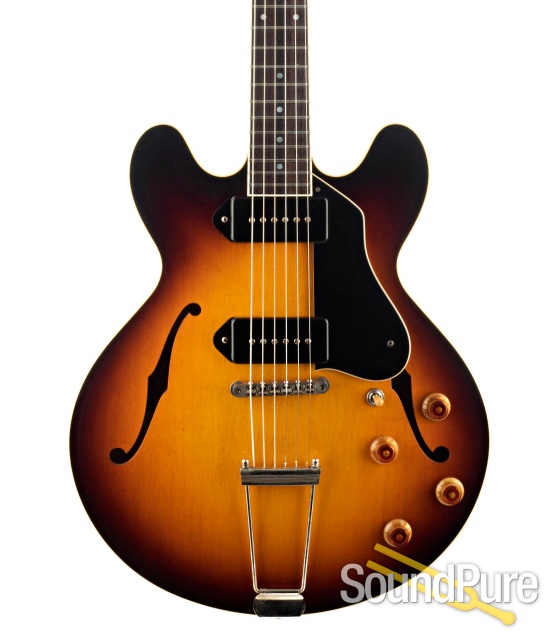 Collings I-30 LC Aged Tobacco SB ThroBak P90 Electric #18162 — image 1