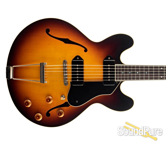 Collings I-30 LC Aged Tobacco SB ThroBak P90 Electric #18162 — image 9