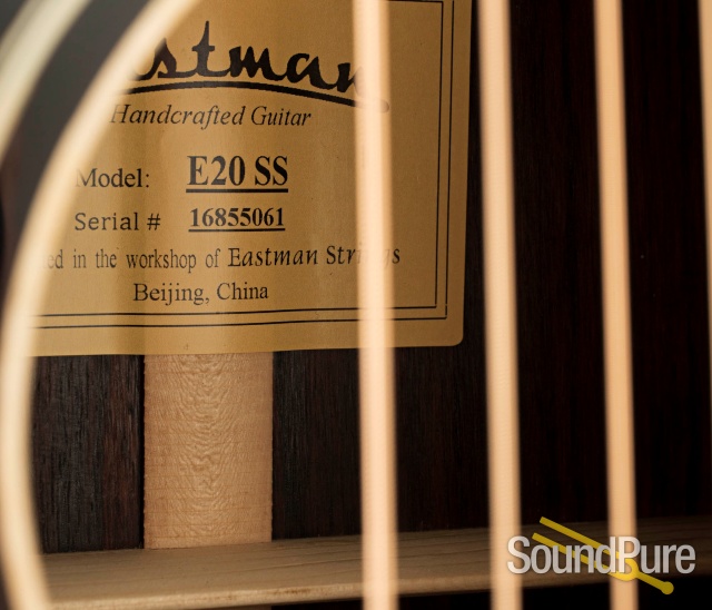 Eastman E20SS Adirondack/Rosewood Acoustic Guitar #16855061 — image 6