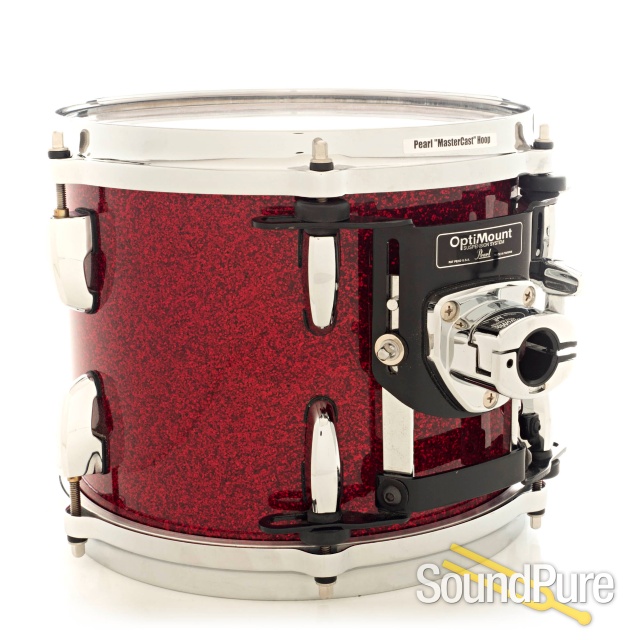 Pearl 5pc Masters Studio BSX Birch Drum Set-Red Glass — image 6