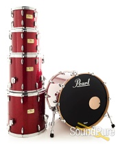 Pearl 5pc Masters Studio BSX Birch Drum Set-Red Glass