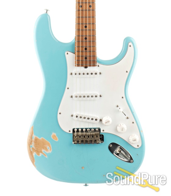 Suhr Classic S Antique Daphne Blue Electric #JS7T8P — image 1