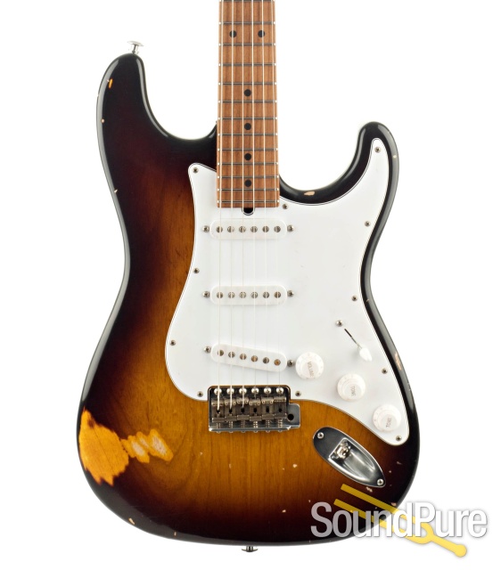Suhr Classic S Antique 2-Tone Tobacco Burst Electric #JS9W5T — image 1