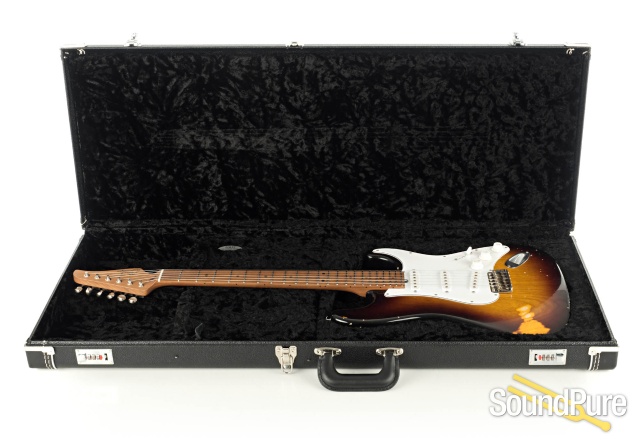 Suhr Classic S Antique 2-Tone Tobacco Burst Electric #JS9W5T — image 5