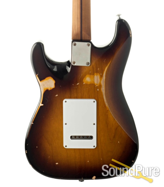 Suhr Classic S Antique 2-Tone Tobacco Burst Electric #JS9W5T — image 6