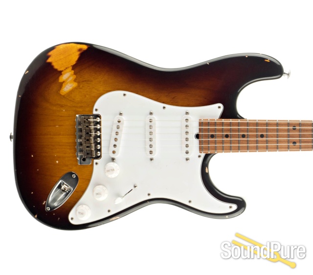 Suhr Classic S Antique 2-Tone Tobacco Burst Electric #JS9W5T — image 9