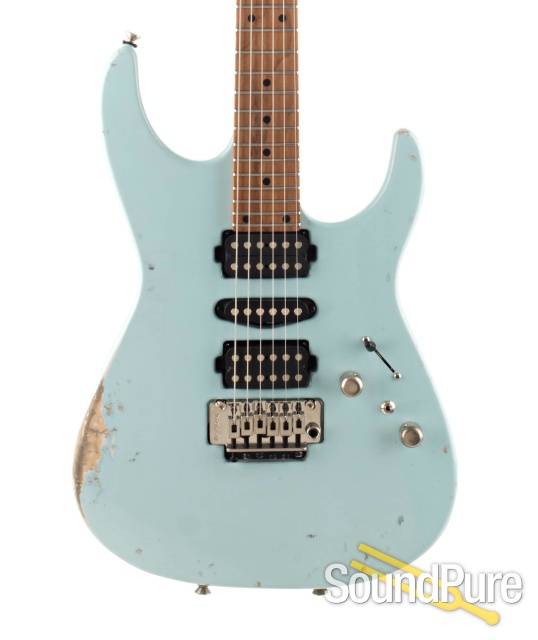 Anderson Angel Player Distressed Sonic Blue #05-23-19P — image 1