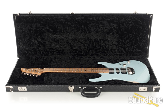 Anderson Angel Player Distressed Sonic Blue #05-23-19P — image 5