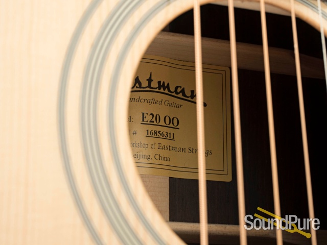 Eastman E20OO Adirondack/Rosewood Acoustic #16856311 — image 6