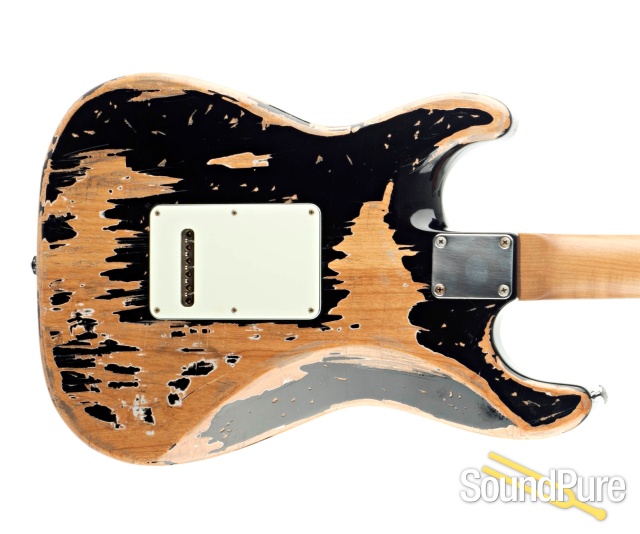 Suhr Classic Antique Heavy Aging Black Guitar #28182 - Used — image 7