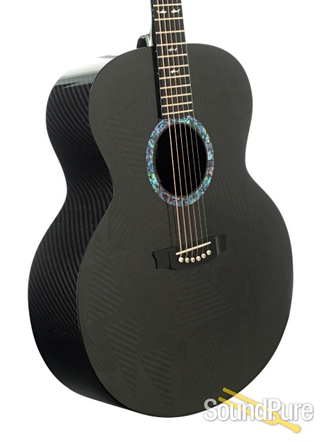 Rainsong Black Ice Jumbo Carbon Fiber Acoustic #12277 - Used — image 3