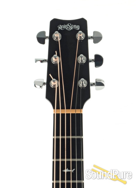 Rainsong Black Ice Jumbo Carbon Fiber Acoustic #12277 - Used — image 4