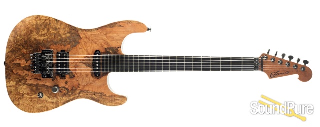 Luxxtone El Machete Geode Spalted Maple Electric #0319 — image 9