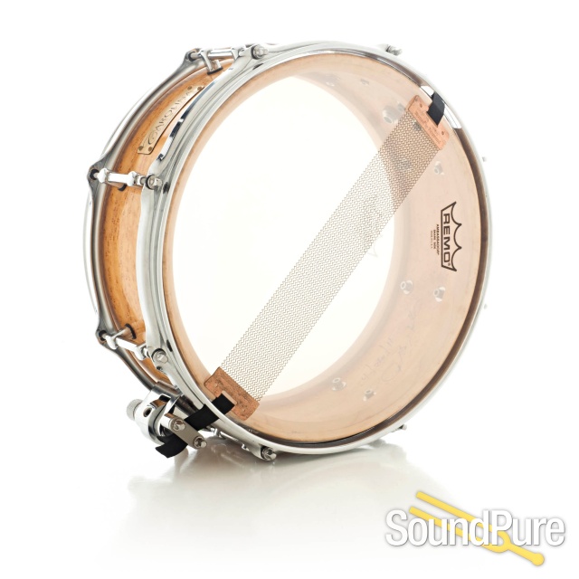 Carolina Drumworks 5x13 Solid Birdseye Maple Snare Drum — image 5