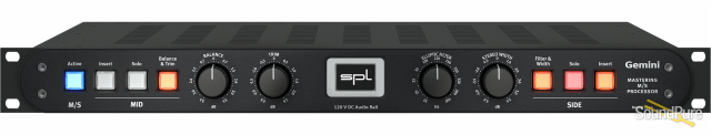 SPL Gemini Mastering M/S Processor (Black) — image 1
