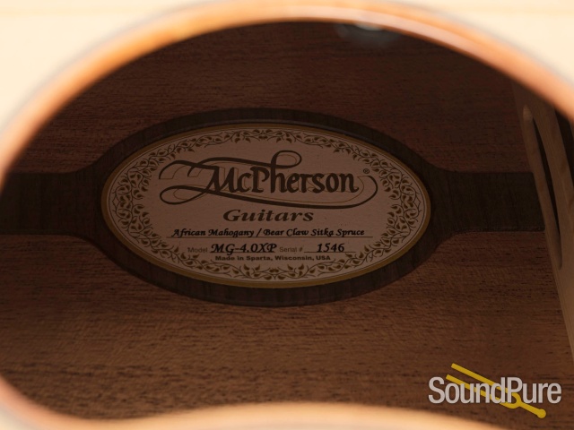 McPherson 4.0XP Bearclaw Sitka/African Mahogany #1546 - Used — image 6