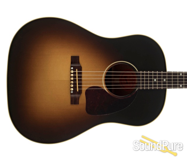 Gibson J-45 New Vintage Sunburst Acoustic #11351020 - Used — image 10