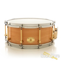 Noble & Cooley 6x14 SS Classic Beech Snare Drum-Natural Oil