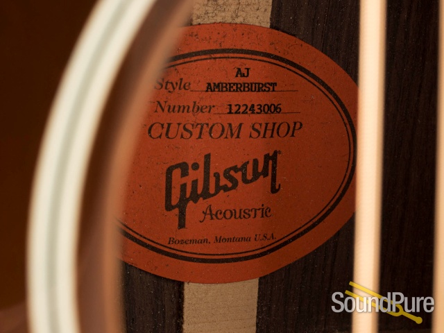 Gibson Advanced Jumbo Amberburst #12273006 - Used — image 2