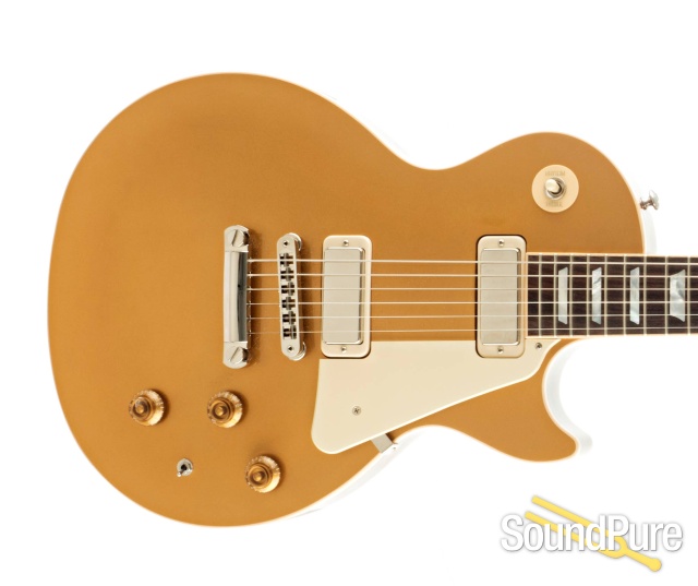 Gibson 2015 Les Paul Deluxe Goldtop #1500050058 - Used — image 10