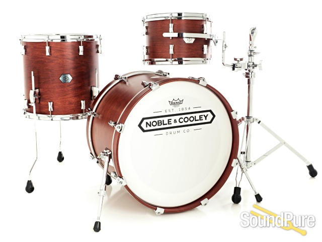 Noble & Cooley 3pc Horizon Drum Set - Transparent Walnut — image 1